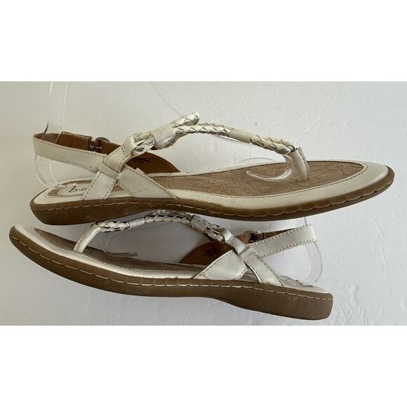 B.O.C. Born Concept Women's 10M Palti Braided T-Strap Thong Sandals Boho Coastal - Picture 5 of 13